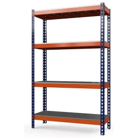 Стеллаж металлический Профи-Т 2500х1845х655 (4 перфорированные оцинкованные мет. усиленные полки)