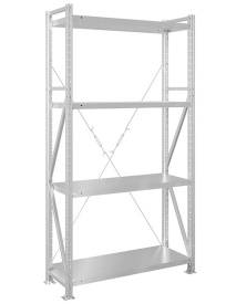 Стеллаж MS U 2000x1500x400 (4 полки)
