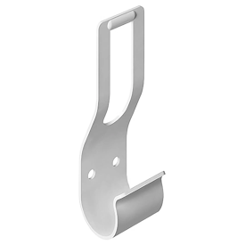 Кронштейн штанги ПРАКТИК Home GRB белый