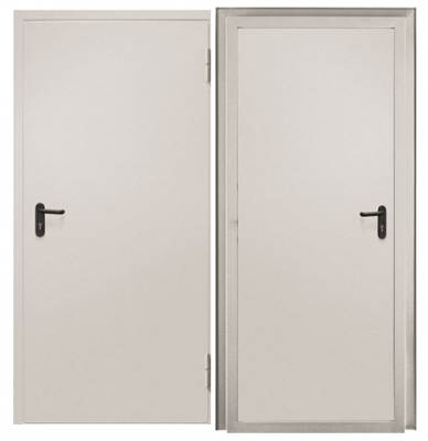 Дверь ДП-1-60-2050/950/R
