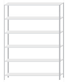 Стеллаж MS Strong 2000x1500x500 (6 полок)