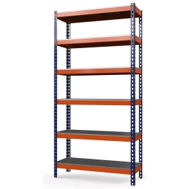 Стеллаж металлический Профи-Т 3000х1240х655 (6 сплошных оцинкованных мет. полок)