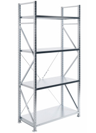 Стеллаж MS U 2500x1200x600 (4 полки)