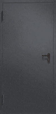 Дверь противопожарная графит 2080*980 мм (RAL 7024)