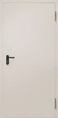 Дверь 2080*880 EI-60 (правая, 7035, шагрень, наличник 50, порог, размер по коробке)