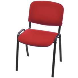 Изо стул (Ткань, Мебельная, ТК-12 (красный), BL)