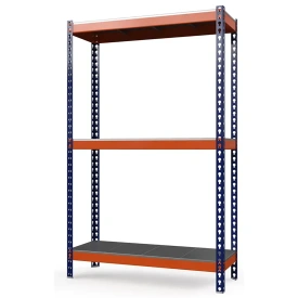 Стеллаж металлический Профи-Т 2000х1240х455 (3 сплошные оцинкованные мет. усиленные полки)