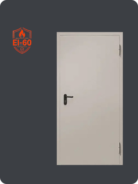 Монтаж однопольной двери полного остекления EISW