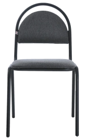 Стандарт стул (Ткань, Мебельная, ТК-2 (т.серый), BL)