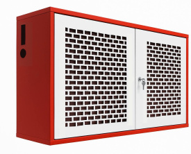 Щит пожарный закрытый ЩПЗ с сеткой