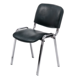 Стул ИЗО (Кожа иск., PV, 1 (черный), CH)