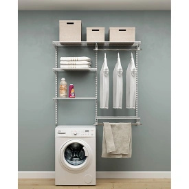 Гардеробная система ПРАКТИК Home Ванная 2 белая