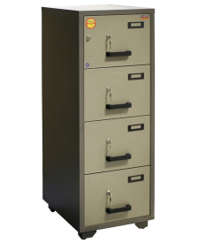 Огнестойкий картотечный шкаф Valberg FC 4K-KK