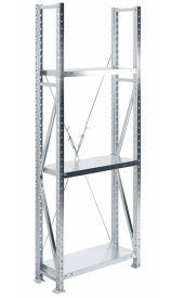 Стеллаж MS U 2000x700x300 (3 полки)