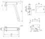 Координатор Fuaro (Фуаро) закрывания двустворчатых дверей DC-1002 INOX 304 (от 40 до 200 кг)