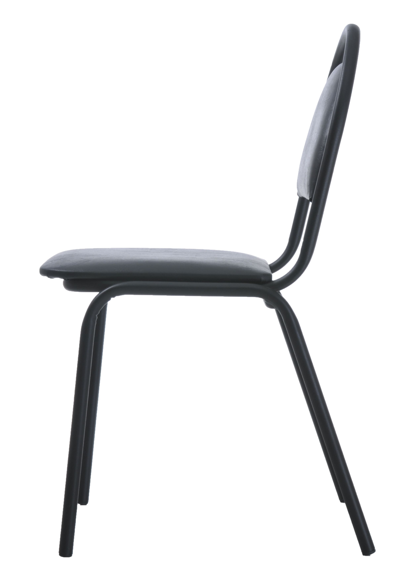 Стандарт стул (Кожа иск., PV, 1 (черный), BL)