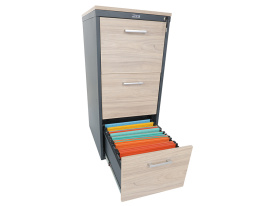 Картотечный шкаф ПРАКТИК AFC-03LC