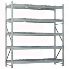 Стеллаж MS Pro Z 2000x1800x600 (5 ярусов с секционным сетчатым настилом)