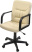 Чери А кресло (Кожа иск., DO, №122 (кремовый), пиастра, PL 600, PL, ролик ст.)