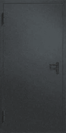 Дверь противопожарная 2080*980 EI-60 (7016, антрацит)