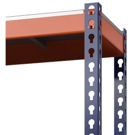 Стеллаж металлический Профи-Т 2000х1240х455 (3 сплошные оцинкованные мет. усиленные полки)