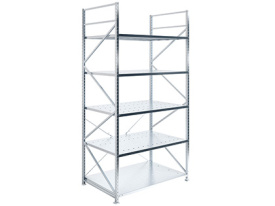 Стеллаж MS U 3000x1500x900 (5 перфорированных полок)