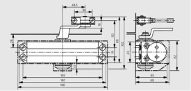 Доводчик Dorma (Дорма) дверной TS 77 EN3, с рычажной тягой, белый