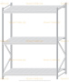 Стеллаж MS Pro Z 2000x1500x800 (3 яруса)