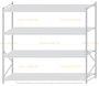 Стеллаж MS Pro Z 2500x2700x1000 (4 яруса)