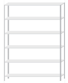 Стеллаж MS Strong 2000x1500x500 (6 полок)