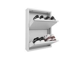 Обувница Практик ОМ-2 белая