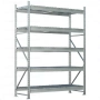 Стеллаж MS Pro Z 2500x1500x1000 (5 ярусов с секционным сетчатым настилом)