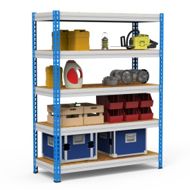 Стеллаж МКФ 15615-2,0 (2000x1525x610 мм, 5 полок)
