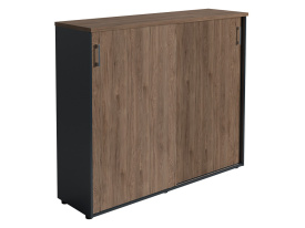 Шкаф NWT 1214 темный орех/антрацит