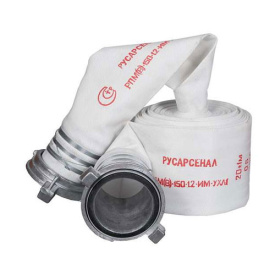 Рукав РПМ (В)-1,2-УХЛ1 (20±1м,  1.2 МПа) Премиум 150 мм в сборе с головками ГР-150 1,2 МПа