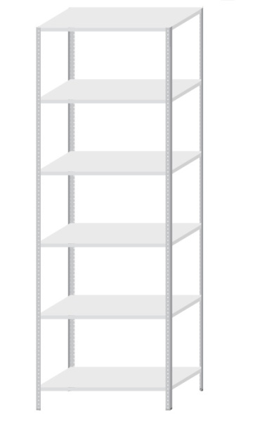 Стеллаж MS Strong 2000x700x800 (6 полок)