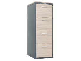 Картотечный шкаф ПРАКТИК AFC-04LC