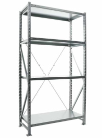 Стеллаж MS U 2000x1000x500 (4 полки)