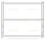 Стеллаж MS Pro Z 2500x2700x400 (3 яруса)