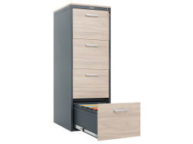 Картотечный шкаф ПРАКТИК AFC-04LC