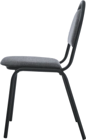 Стандарт стул (Ткань, Мебельная, ТК-2 (т.серый), BL)
