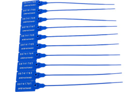 Пломба пластиковая КПП-3-1601 СТ (Синий)